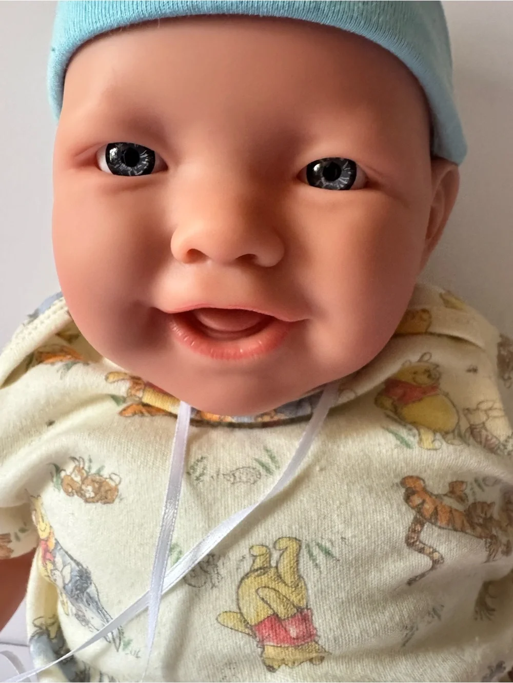 Berenguer Life Sized Cloth Body Vinyl Limbs Chubby Open Mouth Reborn Boy Doll